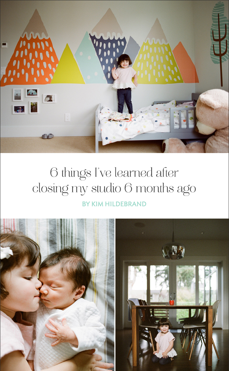 Early last summer I made the hard decision to close my studio doors. So here I am now, reflecting back on that decision and what has transpired in the six months since.