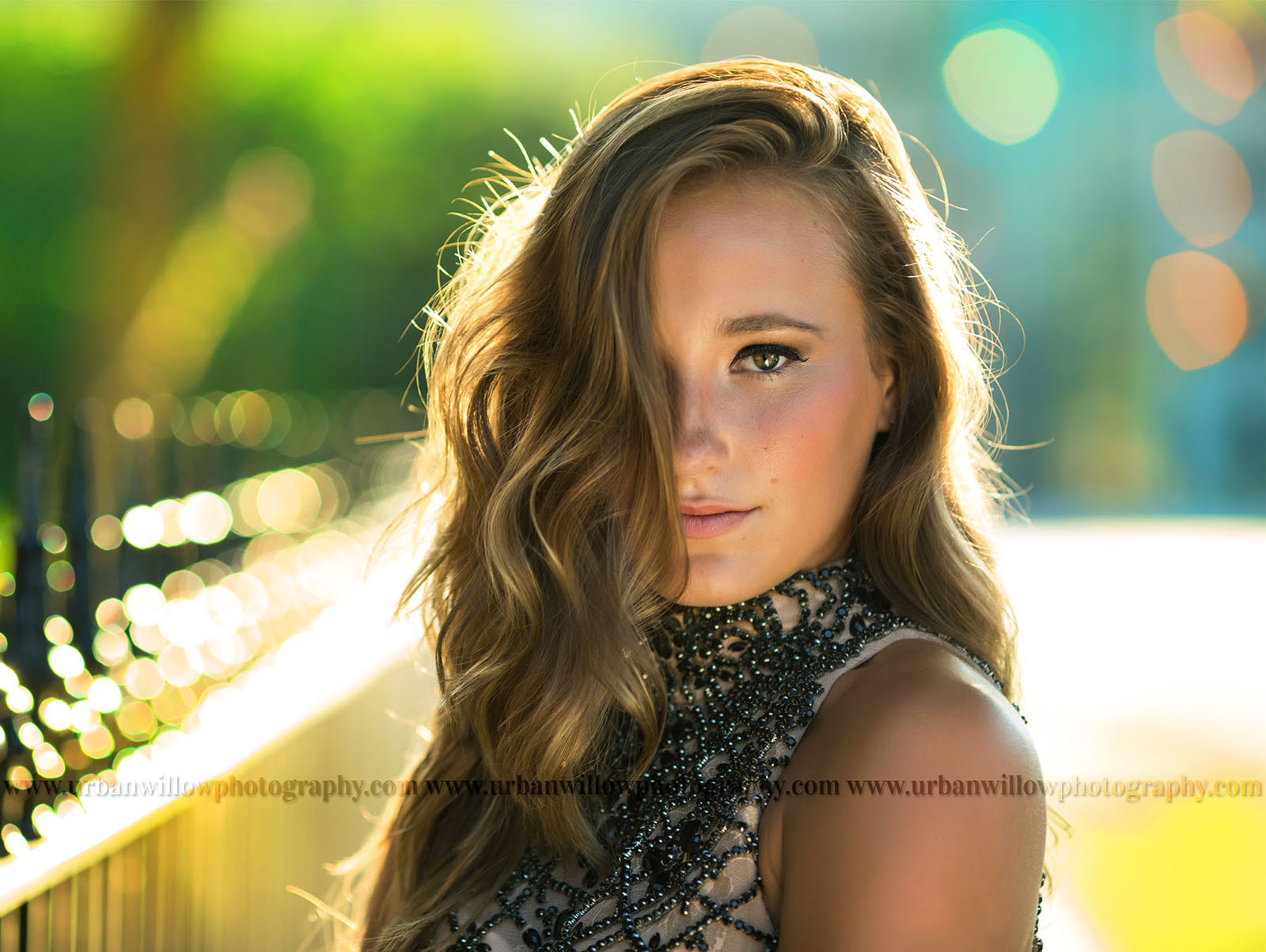 backlit senior pic by Lori Vieth