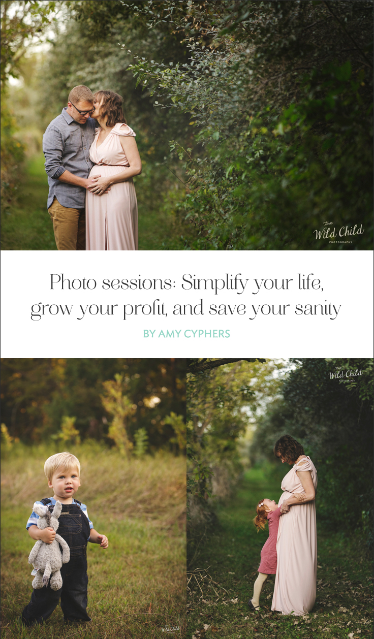 Learn to set boundaries with your photography business by consolidating and finding ways to make your business work with your family schedule.
