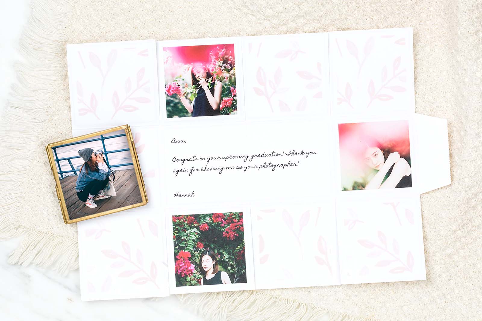 Best client gifts, senior photography session