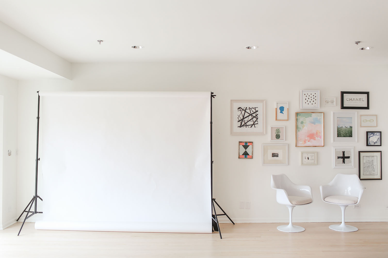 Modern photography studio walkthrough