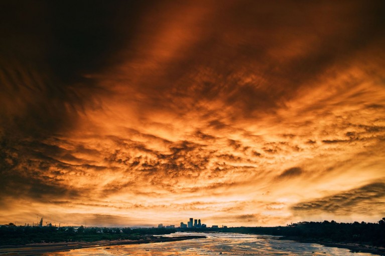 Incredible sky photo by Kristen Ryan