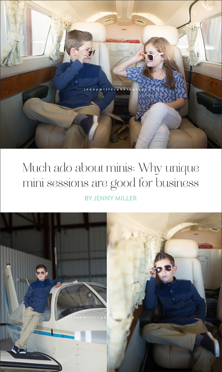 Unique mini sessions can be an amazing way to get your name out to potential clients who normally wouldn’t see your work.