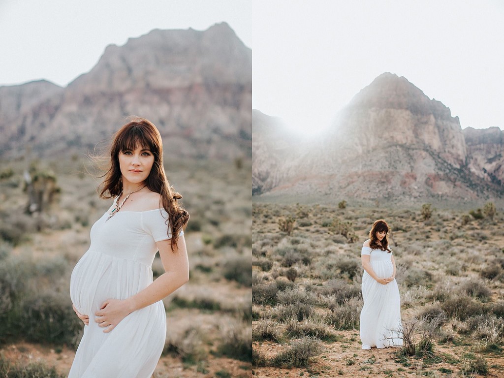 outdoor maternity portraits by Winnie Bruce